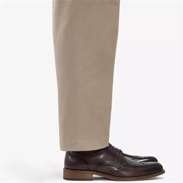 CLARKS MENS SHOE - BROWN LEATHER